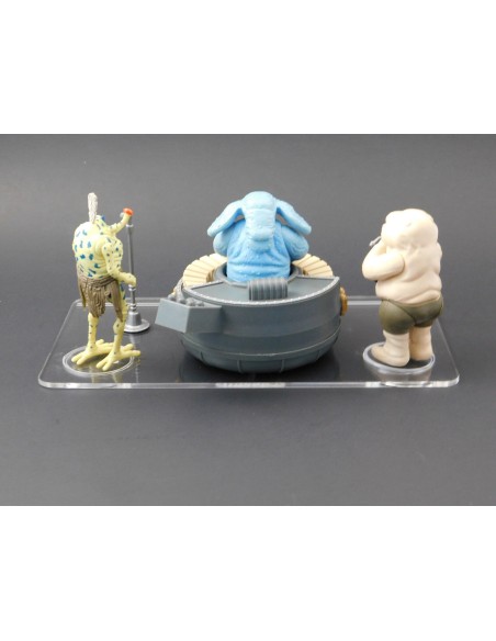 Standplatte / Synergy Stand für Star Wars Vintage Sy Snootles & Max Rebo Band