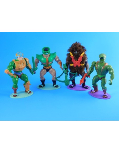 Stands for MOTU Vintage Action Figures - Purple 5pack