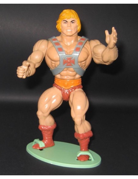Standfüße / Stands für MOTU Vintage Actionfiguren - grün 5er Pack