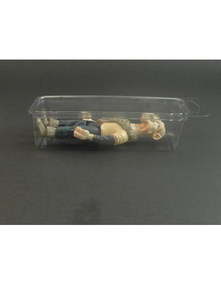 Schutzhülle Blister Clamshell PET Case für 3,75" Actionfiguren klein - 25Stck.