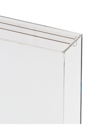 MOC Acrylic Display Case - 6" Black Series Anniversary (Deep Bubble) - ADC-011-D