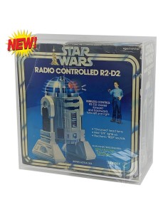 GW Acrylics MIB Large Action Figure Display Case - Radio Controlled R2-D2 - AFC-024