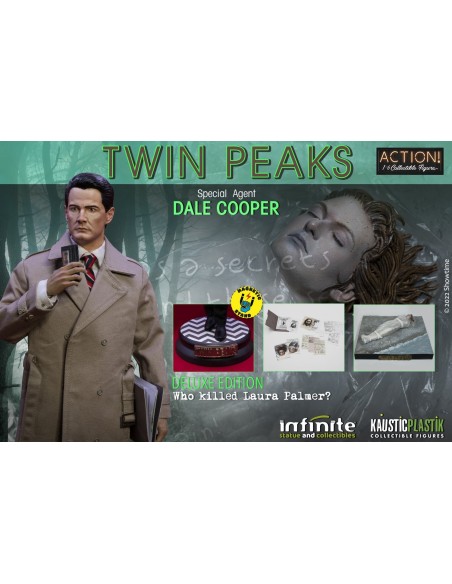 Twin Peaks 1/6 Actionfigur Special Agent Dale B. Cooper Deluxe - Wer tötete Laura Palmer