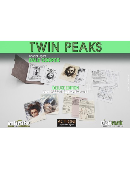 Twin Peaks 1/6 Actionfigur Special Agent Dale B. Cooper Deluxe - Wer tötete Laura Palmer