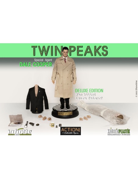 Twin Peaks 1/6 Actionfigur Special Agent Dale B. Cooper Deluxe - Wer tötete Laura Palmer