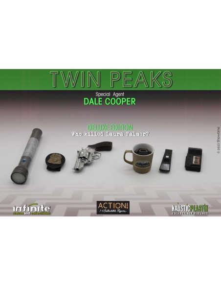 Twin Peaks 1/6 Actionfigur Special Agent Dale B. Cooper Deluxe - Wer tötete Laura Palmer