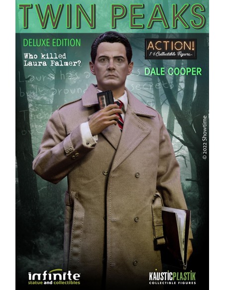 Twin Peaks 1/6 Actionfigur Special Agent Dale B. Cooper Deluxe - Wer tötete Laura Palmer