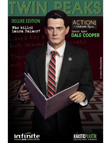 Twin Peaks 1/6 Actionfigure Special Agent Dale B. Cooper Deluxe - Who killed Laura Palmer