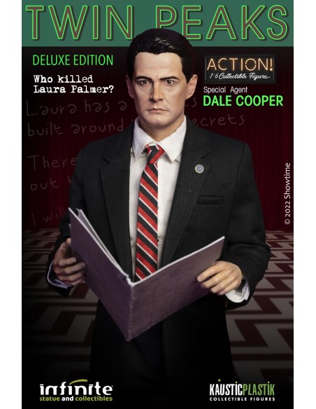 Twin Peaks 1/6 Actionfigur Special Agent Dale B. Cooper Deluxe - Wer tötete Laura Palmer