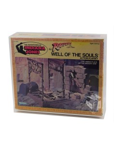 MIB Acrylic Display Case - Kenner Indiana Jones Raiders of the lost ark/ROTLA Well of the souls- IJC-004