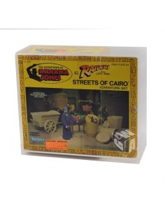 MIB Acrylic Display Case - Kenner Indiana Jones Raiders of the lost ark/ ROTLA Streets of Cairo - IJC-005