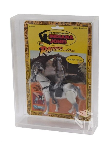 MOC Acrylic Display Case LJN Indiana Jones Raiders of the lost ark (ROTLA) Arabian Horse - IJC-007