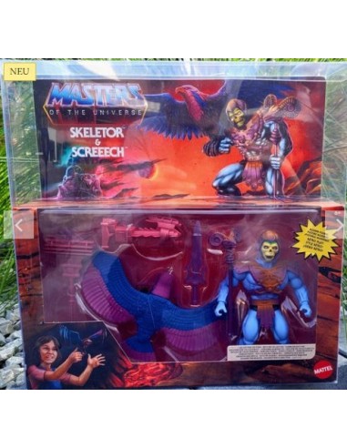 Schutzhülle Faltblister PET Protective Case für MOTU Origins BattleCat/Panthor/Screech/Zoar