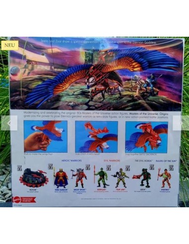 Schutzhülle Faltblister PET Protective Case für MOTU Origins BattleCat/Panthor/Screech/Zoar