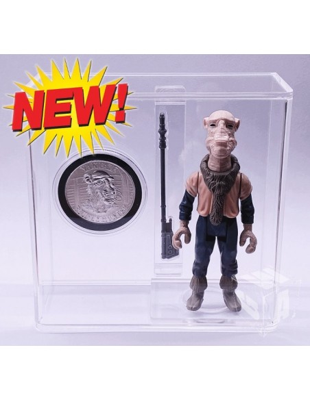 GW Acrylics Laser Cut Display Case Loose Action Figure - Standard Plus 3.75-inch - LCC-004