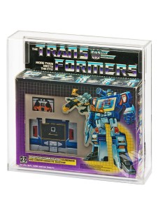 GW Acrylics MIB Acrylic Display Case - Hasbro Transformers G1 Soundwave - TFC-005