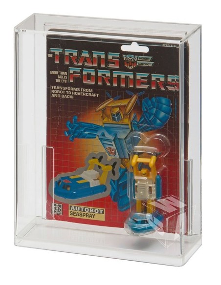 MIB Acrylic Display Case - Hasbro Transformers G1 Minicars (Minobots) - TFC-007