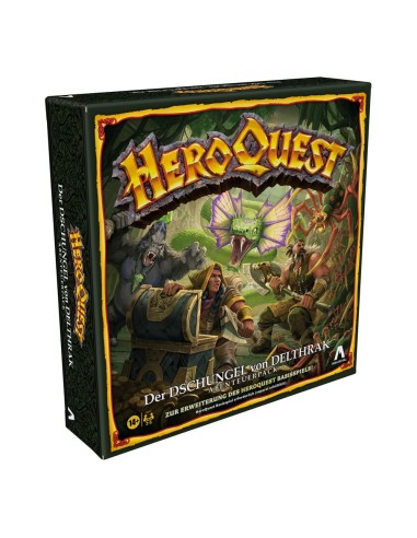 HeroQuest Erweiterung "Der Dschungel von Delthrak" - deutsche Version