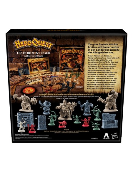 HeroQuest Erweiterung "Die Horde der Oger" - deutsche Version