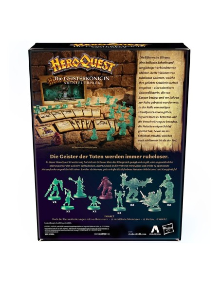 HeroQuest Erweiterung "Die Geisterkönigin" - deutsche Version