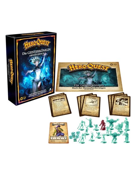 HeroQuest Erweiterung "Die Geisterkönigin" - deutsche Version