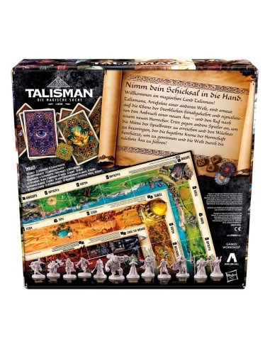 Avalon Hill - Talisman: Die magische Suche - 5. Edition Brettspiel - deutsche Version