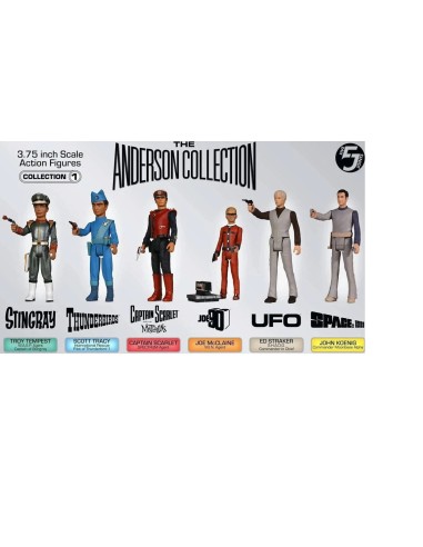 The Anderson Collection - Retro Action figures Wave 1 3,75"