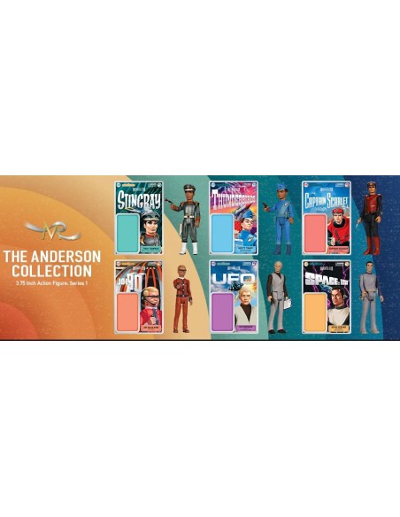 The Anderson Collection - Retro Actionfiguren Wave 1 3,75"