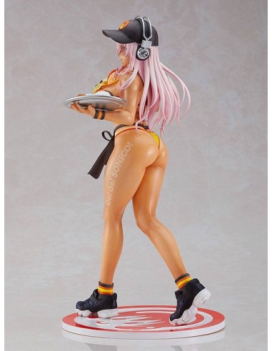 Super Sonico PVC Statue 1/6 Bikini Waitress Version