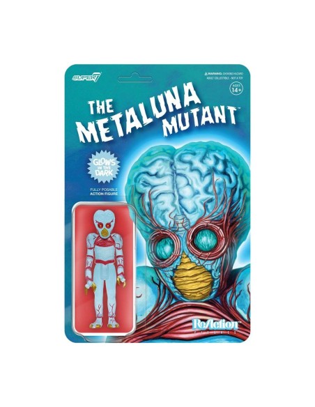 Super7 Universal Monsters ReAction Actionfigur Wave 1 Metaluna IV Mutant GITD 3,75"