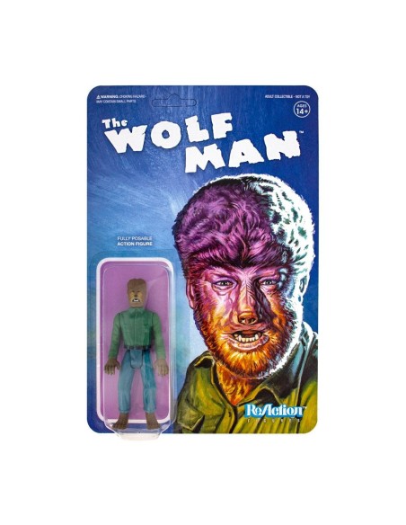 Super7 Universal Monsters ReAction Actionfigur Wave 1 Der Wolfsmensch