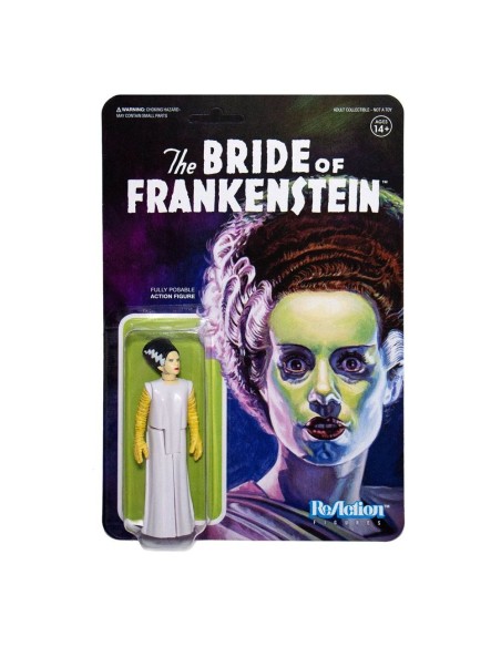 Super7 Universal Monsters ReAction Actionfigur Wave 2 Frankensteins Braut