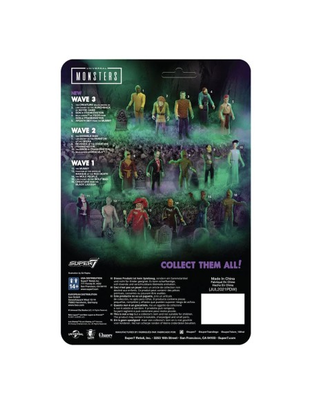 Universal Monsters ReAction Action figure Wave 3 The Hunchback of Notre Dame