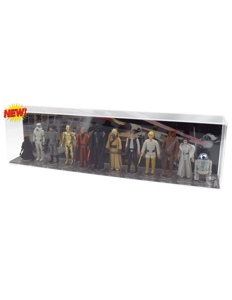Acrylic Display Case - Synergy Stand 1st 12 Star Wars figures incl. Backdrop and Synergy Stand- SSC-001-LUN