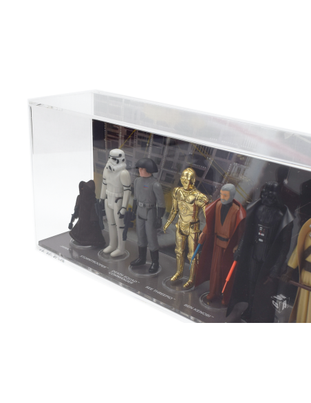 Acrylic Display Case - Synergy Stand 1st 12 Star Wars figures incl. Backdrop and Synergy Stand- SSC-001-LUN