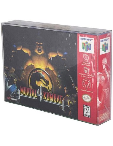 Schutzhülle Faltblister PET Protective Case für SuperNES (SNES) oder N64 Games