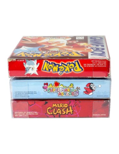 Schutzhülle Faltblister PET Protective Case für Game Boy / GBA Games