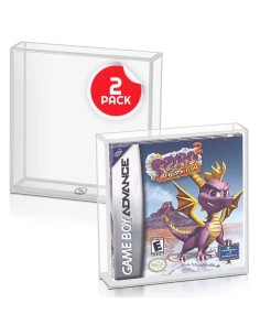 Acryl Case für GameBoy / GBA Games in OVP - 2er Pack