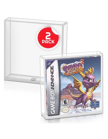 Acryl Case für GameBoy / GBA Games in OVP - 2er Pack