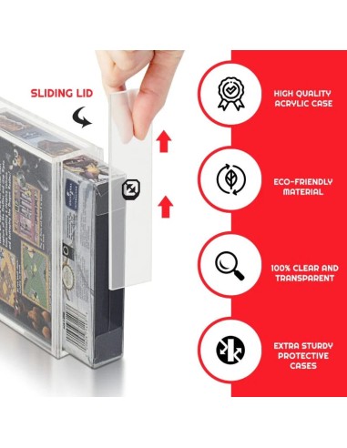 Acrylic Case for GameBoy / GBA - 2-Pack