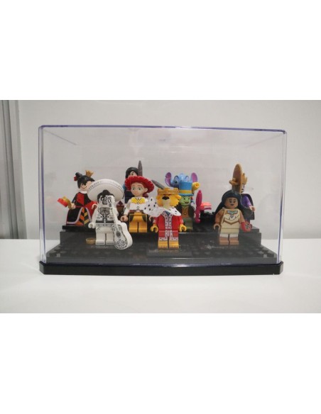 Acryl Display Case - Vitrine für Minifiguren / Klemmbaustein-Figuren