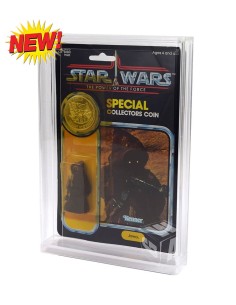 MOC Acrylic Display Case (Small Bubble) FULL INNER RAILS - ADC-052-S