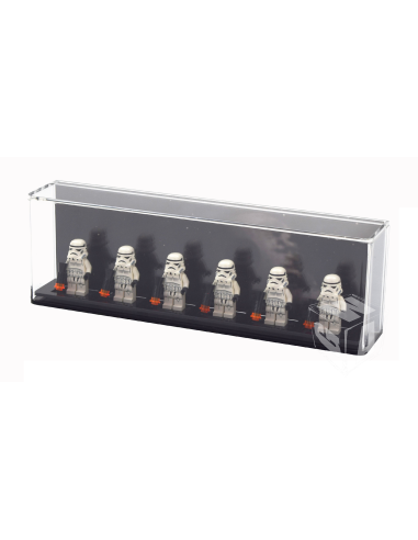 Acrylic Display Case - LEGO™ 6 Mini Figure - LMC-106-LUN