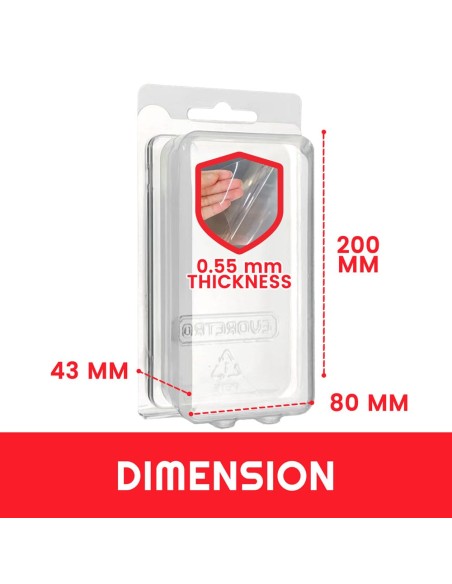 Protective Case Blister Case for 3,75" loose Action Figures small - 25pcs