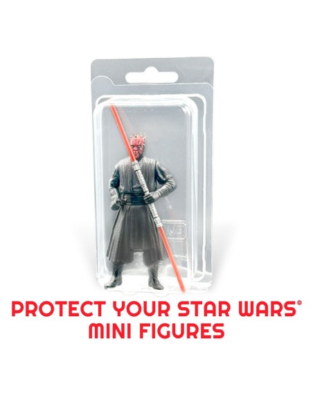 Protective Case Blister Case for 3,75" loose Action Figures small - 25pcs