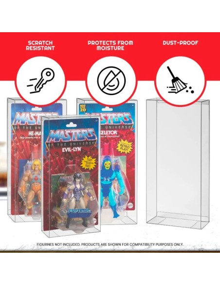 Schutzhülle Faltblister PET Protective Case für Masters of the Universe Origins