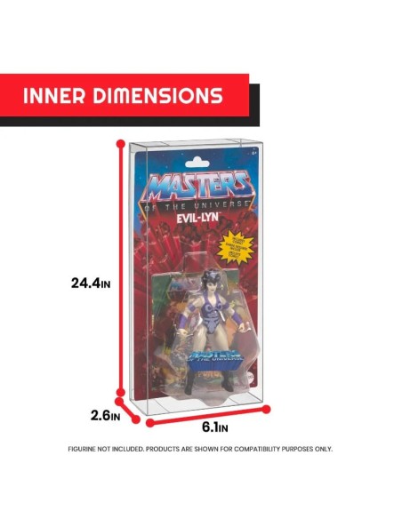 Schutzhülle Faltblister PET Protective Case für Masters of the Universe Origins