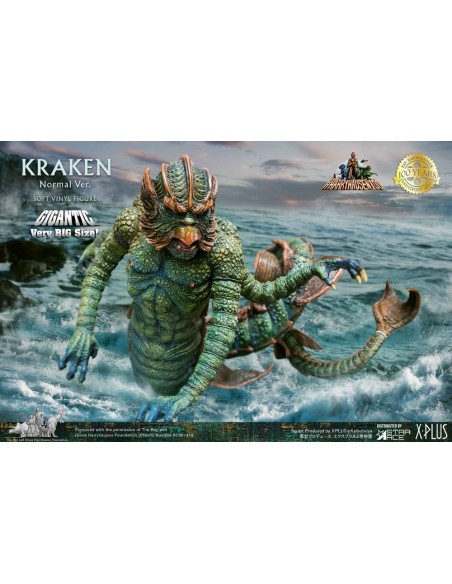 Kampf der Titanen - Soft Vinyl Statue Kraken by Ray Harryhausen 35cm