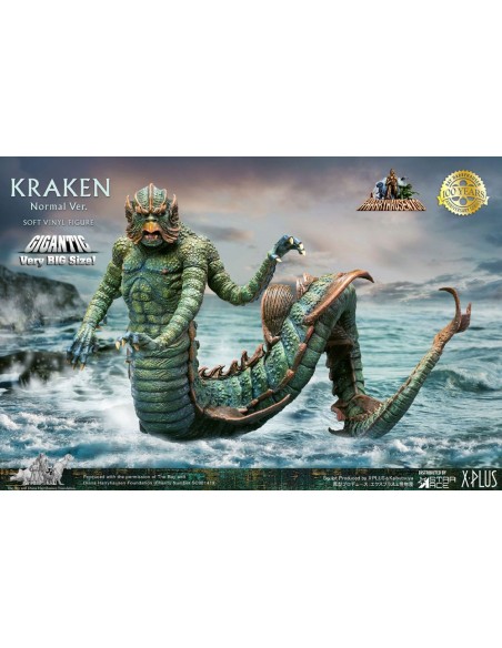 Kampf der Titanen - Soft Vinyl Statue Kraken by Ray Harryhausen 35cm
