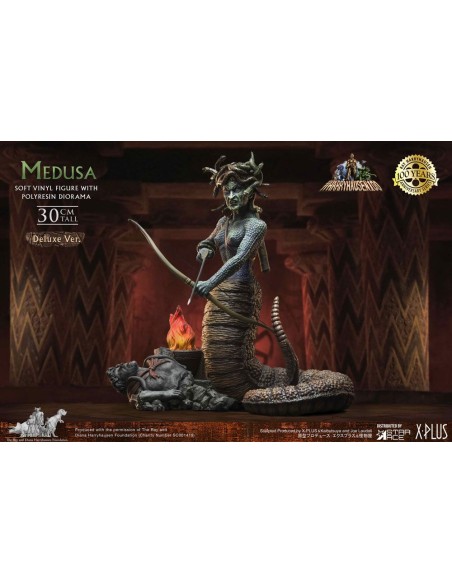 Kampf der Titanen - Soft Vinyl Statue Medusa Deluxe Version by Ray Harryhausen